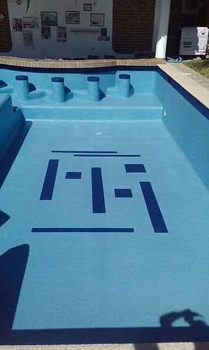 Pintura para alberca